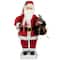 24" Animated Santa Claus with Lighted Candle Musical Christmas Figure